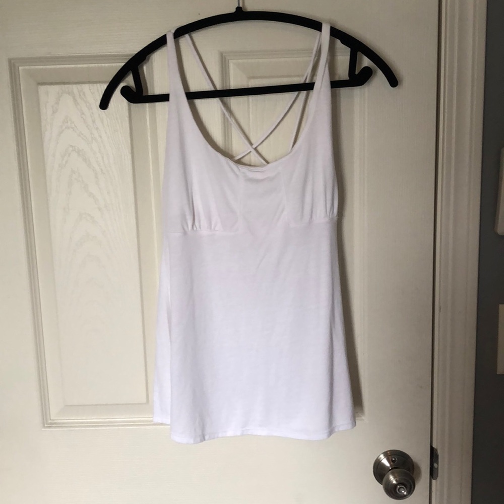 White tank top